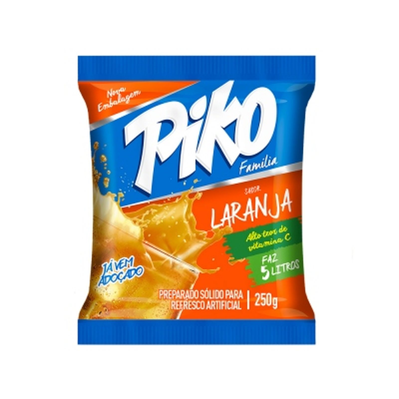 SUCO PIKO 250G LARANJA