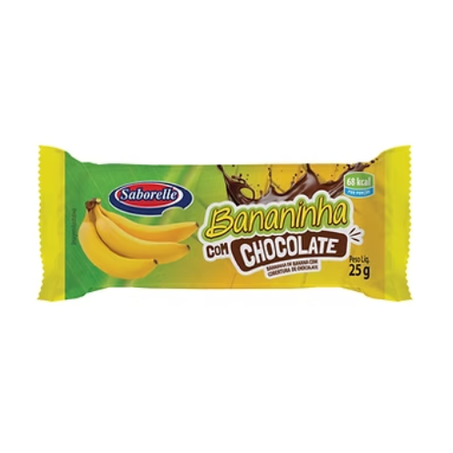 BANANINHA SABORELLE 25G CHOCOLATE