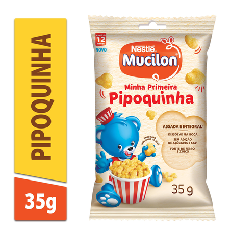 Biscoito Nestlé Mucilon Pipoquinha 35G 
