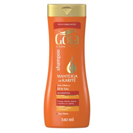 SHAMPOO GOTA COSMÉTICOS MANTEIGA DE KARITÉ