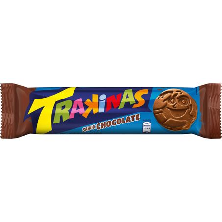 Biscoito trakinas 126g chocolate