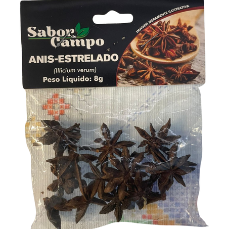 Anis estrelado sabor do campo 8g