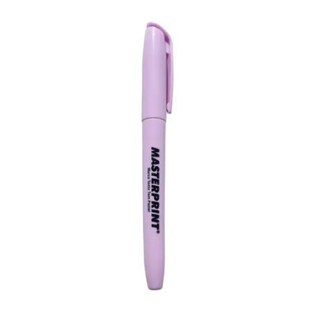CANETA MARCA TEXTO LILAS PASTEL MASTERPRINT 20015