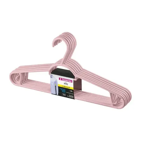Cabide Sanremo Lv6 Pg5 Plastico Rosa