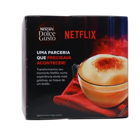 Cápsula Nescafé Dolce Gusto Cappuccino Netflix 10un 170g 
  360-26
