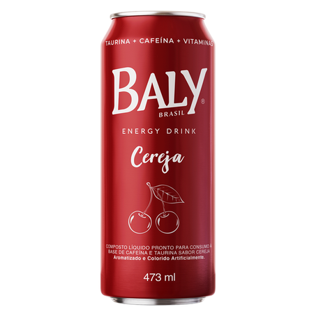 Energético Baly Cereja 473ml