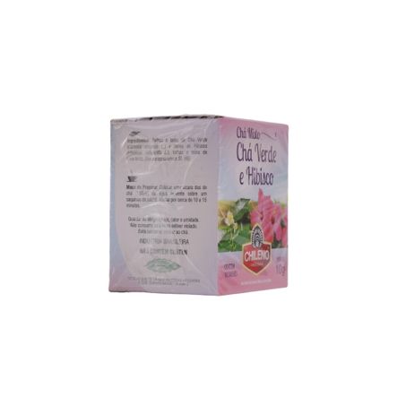 Chá Misto Chileno Chá Verde e Hibisco Caixa com 10un - 10gr 360-50