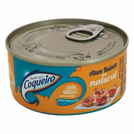 ATUM RALADO AO NATURAL COQUEIRO