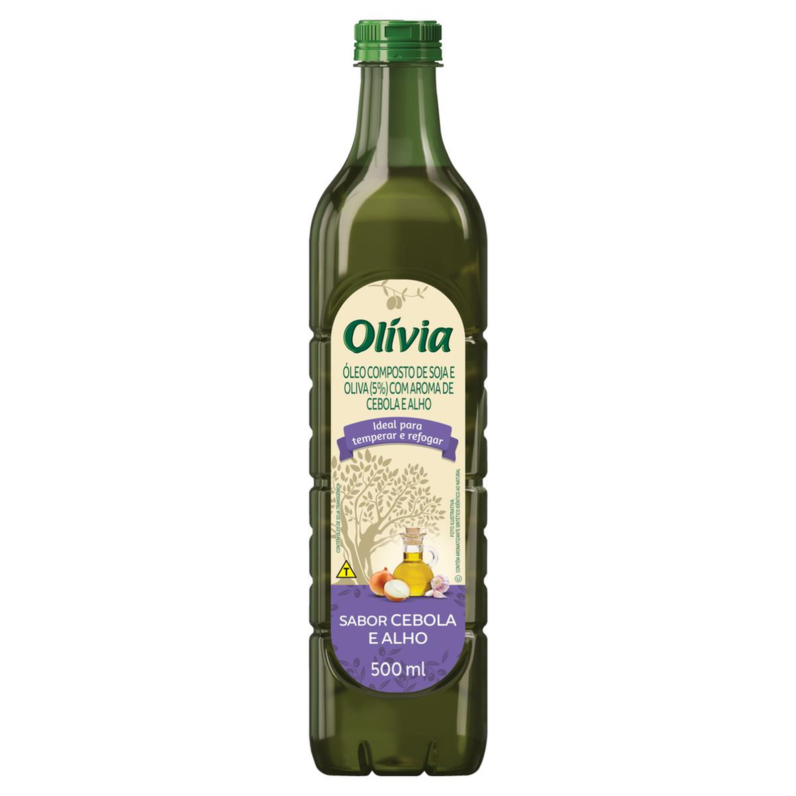 Óleo Composto Olívia 500ml - Cebola e Alho - Pet | Condor