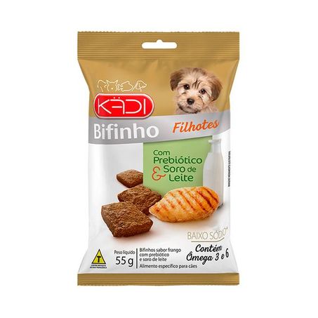 SNACK KADI-BIFINHO FRANGO P/FILHOTE 55G