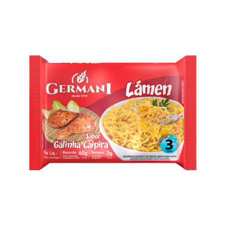 Macarrão Germani galinha caipira 60g