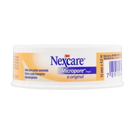 M F MICROPORE NEXCARE BEGE 12MMX4.5M