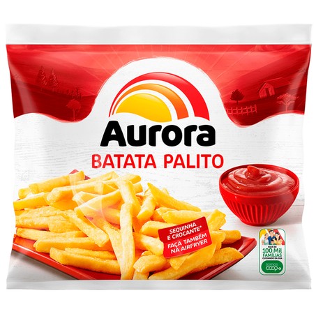 BATATA PALITO AURORA CONG 400G