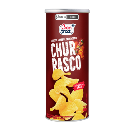 Batata Bontraz Tubo Churrasco 140g