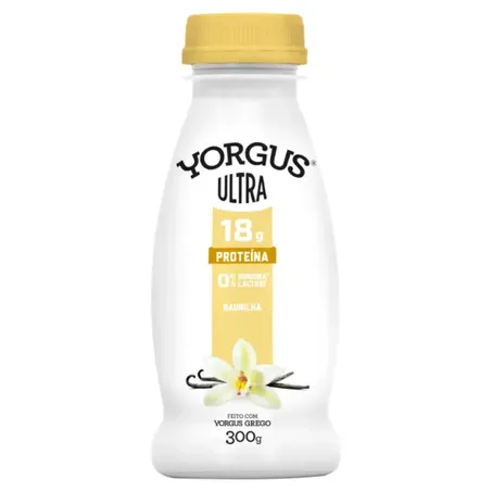 YORGUS ULTRA S/LACT BAUNILHA 300G
