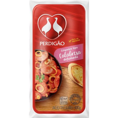 Linguica calabresa perdigao 400g