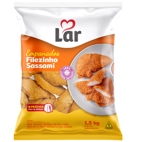 FILEZINHO SASSAMI EMPANADO LAR 1,5 KG