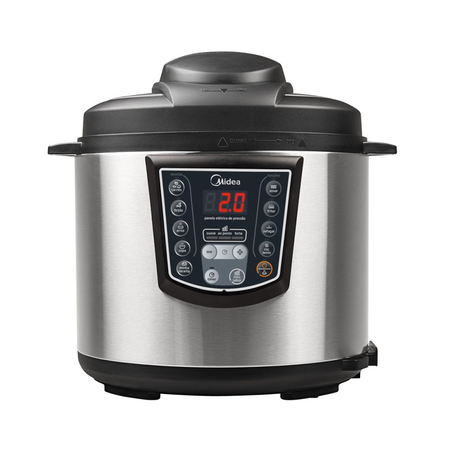 Panela Elétrica de Pressão Midea Inox Digital 6L 220V PPA72