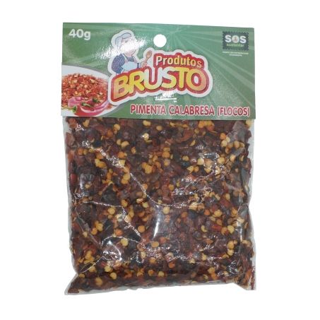 Pimenta em flocos brusto 40g