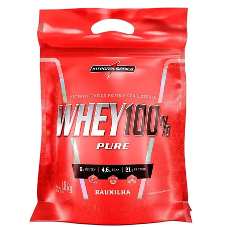 Whey 100% Baunilha Integral Médica 1,8Kg
