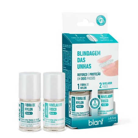 Kit Blant 8,5ml Blindagem Unhas C/2