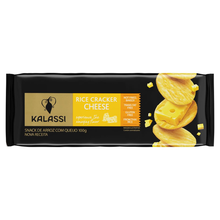Biscoito Tailandês Kalassi 100g - Cracker Cheese