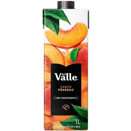 Suco del valle 1l tp pessego
