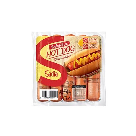 Salsicha sadia hot dog 500g