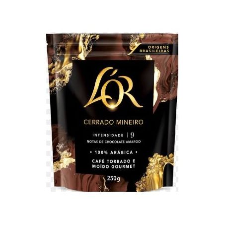 CAFE LOR 250G TORRADO MOIDO CERRADO MINEIRO INT 9