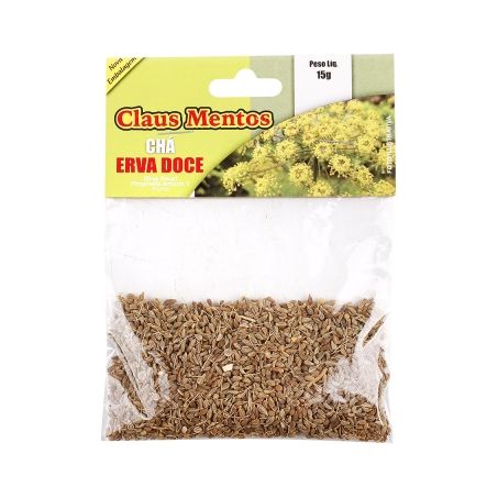 Chá claus mentos erva doce 15g