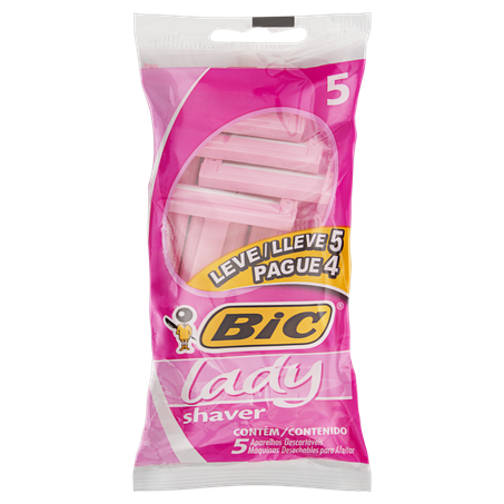 APARELHO DEPILATÓRIO BIC LADY SHAVER LEVE 5 PAGUE 4