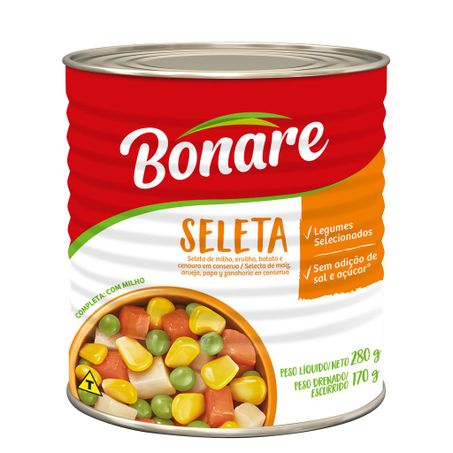 Seleta de Legumes Bonare Lata 170G