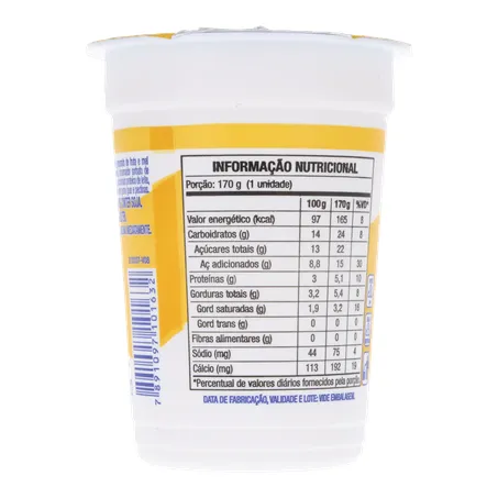Iogurte Natural Batavo Mel 170G 360-20