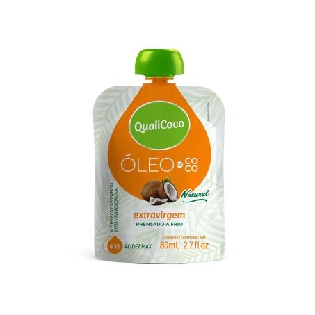 ÓLEO DE COCO E/V 80ML - QUALICOCO