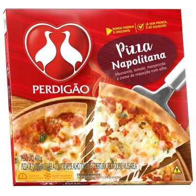 Pizza napolitana perdigão 460g