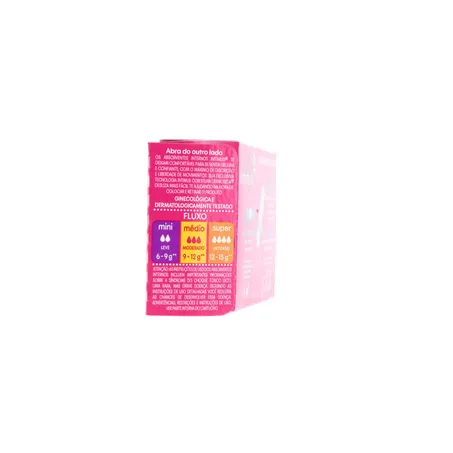 Absorvente Interno Intimus Mini Leve 16 Pague 15 Unidades 360-10