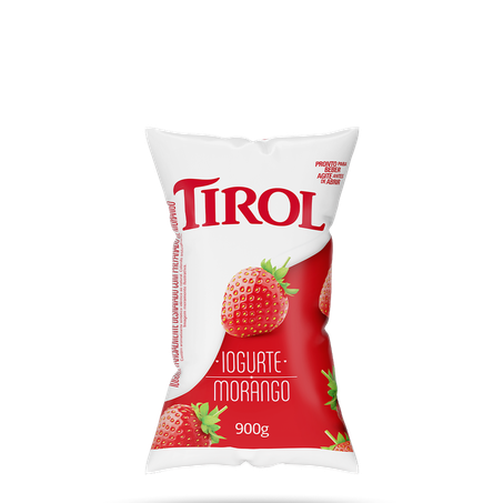 Iogurte tirol morango 900g
