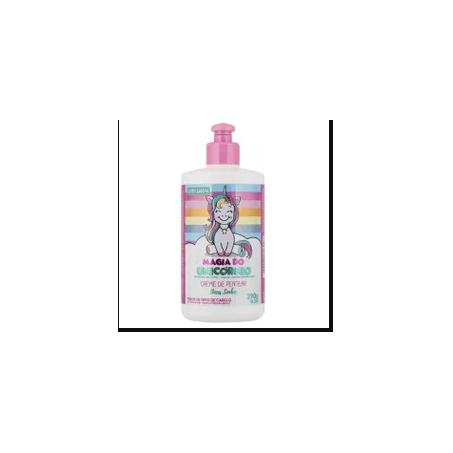 Creme de pentear infantil unicórnio vini lady 300ml