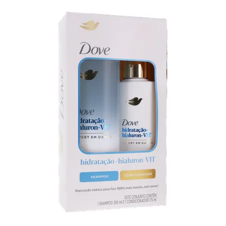 KIT DOVE SH 350ML + COND 175ML HIDRAT + HIALUR 360-34