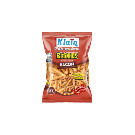 Salgadinho klain palito bacon 138g