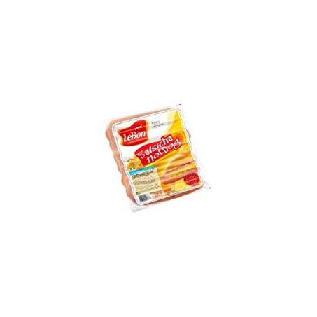 Salsicha lebon hot dog 450g