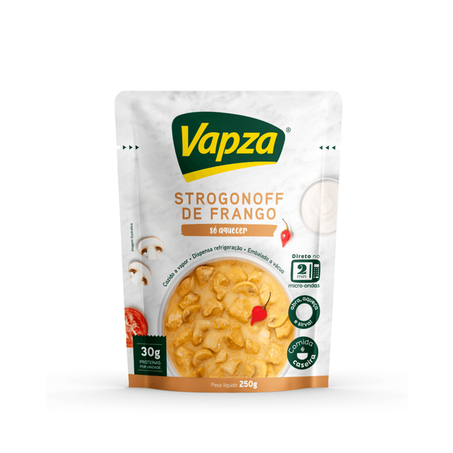 Strogonoff de Frango Só Aquecer Vapza 250g