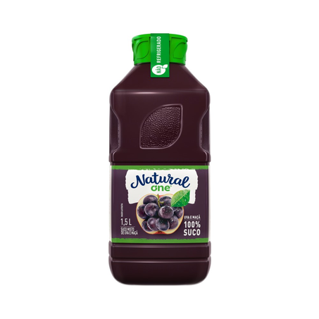Suco Pronto de Uva e Maçã Natural One 1,5L