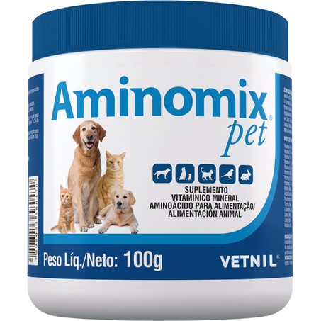 Suplemento Vitamínico Aminomix Pet Vetnil 100gr