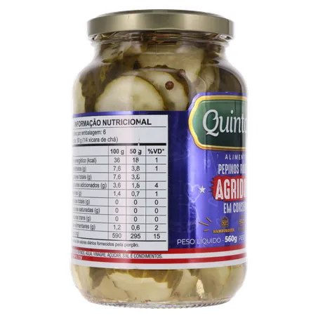 Pepino conserva quintaes rodel.300g 360-30