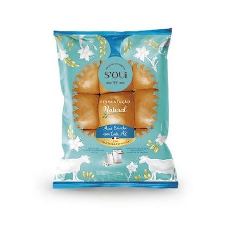 PÃO MINI BRIOCHE SOUI LEITE 270G