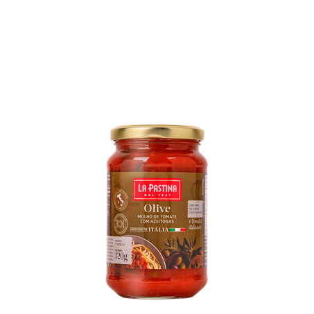 La Pastina Molho De Tomate Olive 320G