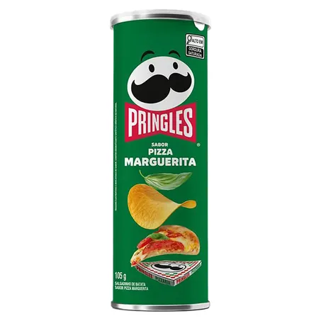 Salgadinho de Batata Pringles Pizza Marguerita Pote 105gr
