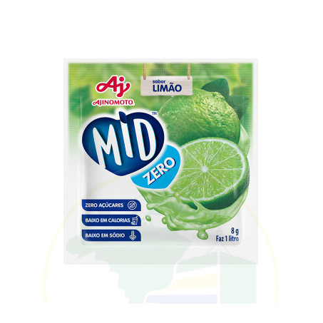 Suco po mid 8g zero limao