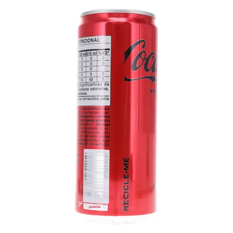 Refrigerante Coca-Cola 310ml - Zero Açúcar - Lata 360-3